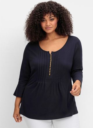 Sheego T-Shirt »T-Shirt« 1 Stk. tlg