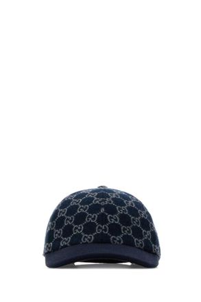 Gucci Blue GG Logo Baseball Hat