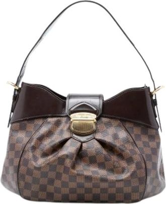 Louis Vuitton Pre-owned Shoulder Bags, female, Brown, Size: ONE SIZE Pre-owned Sistina MM