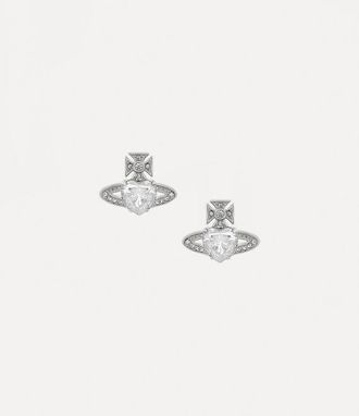 Vivienne Westwood Ariella Earrings Silver Cubic Zirconia Women