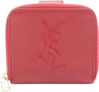 Saint Laurent Pre-owned Wallets, female, Red, Size: ONE SIZE Pre-owned Wallet