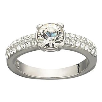 Swarovski Dazzle Kleine Ring - Dames - Ringen - Wit - ONE Size - Accessoires