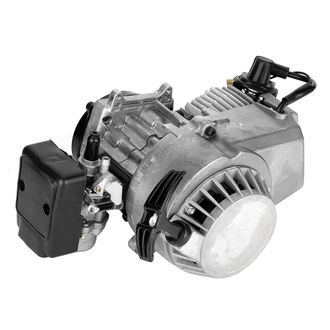 OEM Motor De Dos Tiempos De 49 Cc Con Arranque Por Tirador Para Mini Quads Y Buggies - Aleaci&oacute;n De Aluminio, Embrague Centr&iacute;fugo