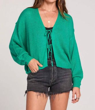Saltwater Luxe Ellyn Sweater In Green