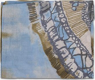 Hemisphere Kaschmirmix-Tuch mit Fantasiemuster Ncircle