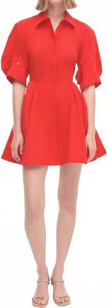 SIMKHAI Womens Jazzie Dress In Red