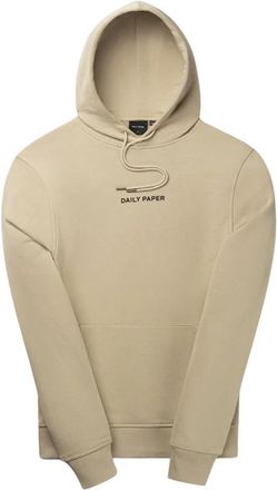 Daily Paper Clothing Rudo Hoodie - Heren - Hoodies - Beige - M - Katoen - Hoodies & sweatvesten