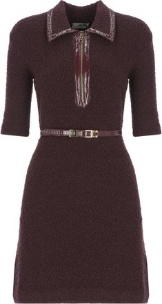 Elisabetta Franchi Donna, Abiti, Marrone, M, new