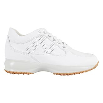 Hogan Sneakers, female, White, Size: 8 1/2 US Interactive Stylish Forata Sneakers