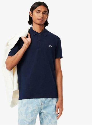 Lacoste Short Sleeved Mens Polo Shirt - Navy - Size X-Large