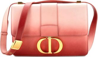 Dior 30 Montaigne Flap Bag Gradient Leather shoulder bag - Rood