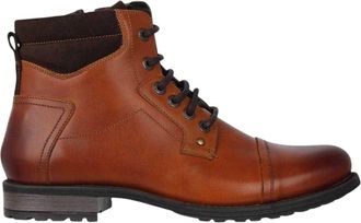 Firetrap Hays leren herenlaarzen met lage hak (Tan)