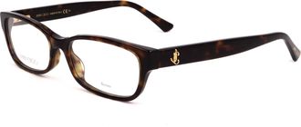 Jimmy Choo London Womens 53mm Havana Opticals