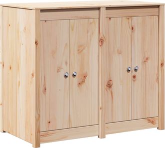 vidaXL Armario De Cocina De Exterior Meppel Madera De Douglas Natural Vidaxl