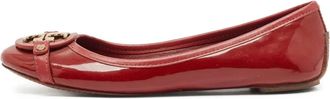 Tory Burch Ballerine Aaden in pelle verniciata Pre-owned - Rosso