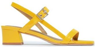 Bernardo Jinji Low Heel Sandal in Sunrise Yellow at Nordstrom, Size 7.5