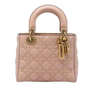 Dior Pre-owned Lady Satchel - Dames - Pre-owned - Roze - Maat: ONE Size Leer