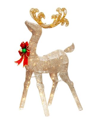 National Tree Company 48in Crystal Splendor Deer