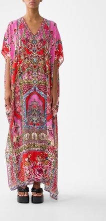 Camilla Slim Fit Kaftan With Split in Heirloom Empire at Nordstrom, Size One Size Au