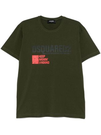 Dsquared2 Cool T-shirt - men - Cotton - M - Green