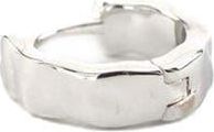 Serge DeNimes Attrition Single Hoop Earring in Silver at Nordstrom
