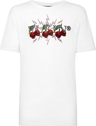 Philipp Plein T-shirt Round Neck SS Cherries