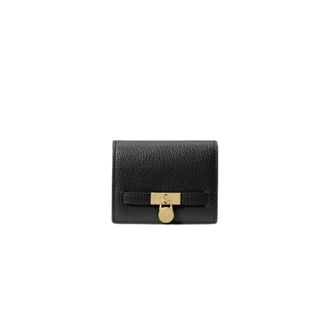 Michael Kors Wallets & Cardholders, female, Black, Size: ONE SIZE Hamilton Moderne Small Leather Wallet