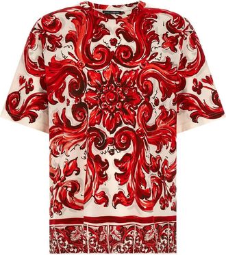 Dolce & Gabbana Uomo, Top, Rosso, XL, new