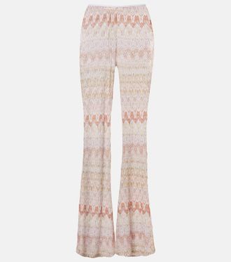 Missoni Lam&eacute; flared pants