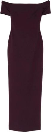 Solace London Kleedjes Purple - Dames - Maxi kleedjes - Paars - M - Kleedjes