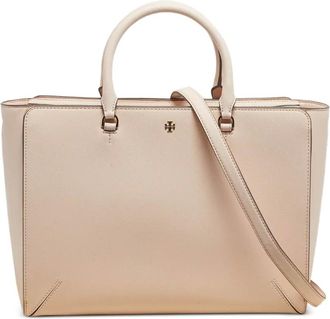 Tory Burch Borsa tote Robinson - Toni neutri