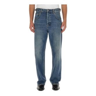Haikure Logan Mid Coated Jeans - male - Haikure - Straight Fit Jeans - Blue - W31 - Jeans