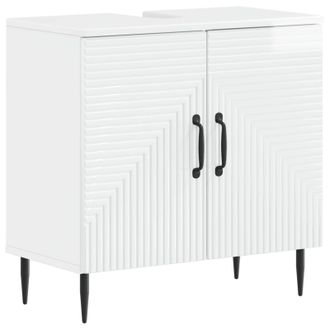 vidaXL Mueble De Lavabo Para Ba&ntilde;o Haarlem Blanco Brillante Vidaxl