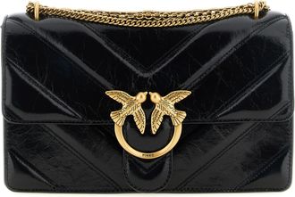 Pinko Calfskin Shoulder Womens Bag