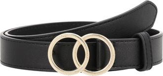Usha riem Dames zwart