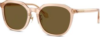 Versace square-frame sunglasses - Neutrals