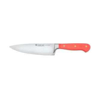 W&uuml;sthof Classic 6-Inch Chefs Knife, Coral Peach