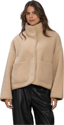 Knit-ted Jill Jacket - Dames - Jassen - Beige - L/Xl - Jassen
