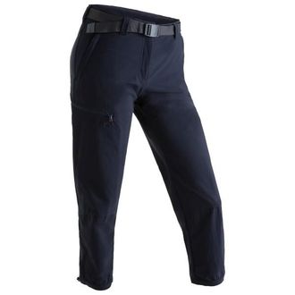 Maier Sports Lulaka 7/8 Trekkinghose f&uuml;r Damen | schwarz/blau