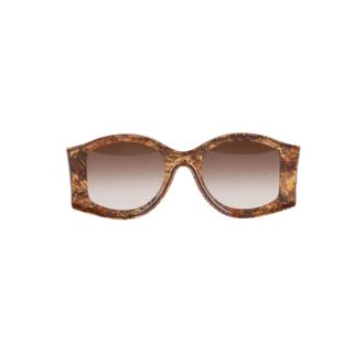 Loewe Pre-owned Accessories, female, Brown, Size: ONE SIZE Pre-owned Acetate sunglasses