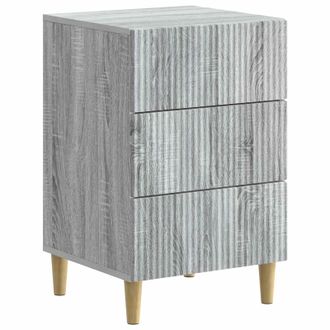 vidaXL Armario De Noche Gris Sonoma 43 X 41 X 66,5 Cm Vidaxl