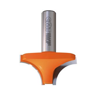CMT Cmt - Fresa &Agrave; Radio C&oacute;ncavo 19mm - Longitud De Corte 12mm - Di&aacute;metro De La V&aacute;stago 8mm - Filos Carburo Para Acabados Precisas
