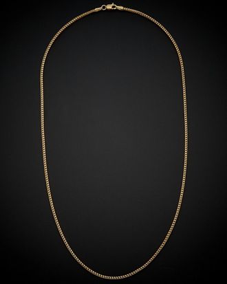 Italian Gold, Inc 14K Italian Gold Square Franco Necklace