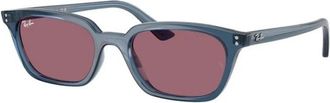 Ray-Ban Authentieke Rb 4456 Bril- Premium Kwaliteit - unisex - Zonnebrillen - Blauw - 50 MM - Accessoires