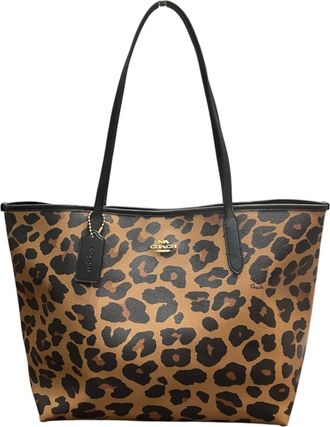 Coach Leather Tote Bag (Pre-Owned)