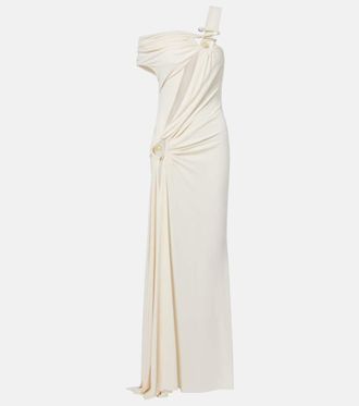 CHRISTOPHER ESBER Draped jersey maxi dress