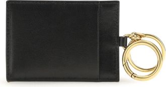 Valentino Garavani Mens Viva Superstar Keyring Nero-Spice Lamb Ovis Aries Key Rings Nero/spice