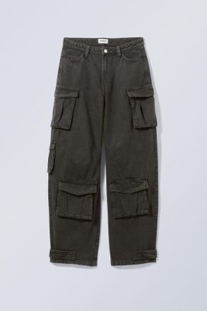 Weekday Shilou Workwear Trousers - Grey