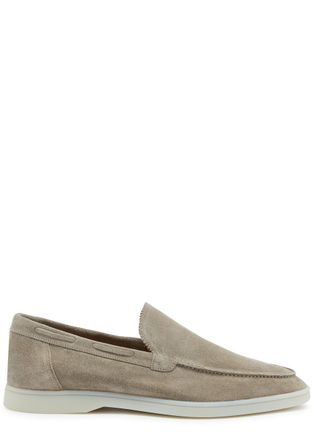 Aur&eacute;lien Yacht Suede Loafers - Grey - 41 (IT41 / UK7)