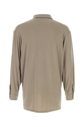 Magliano Mens Khaki Stretch Polyester Vendemmia Shirt Taupe Exterior: Elastane Camicie